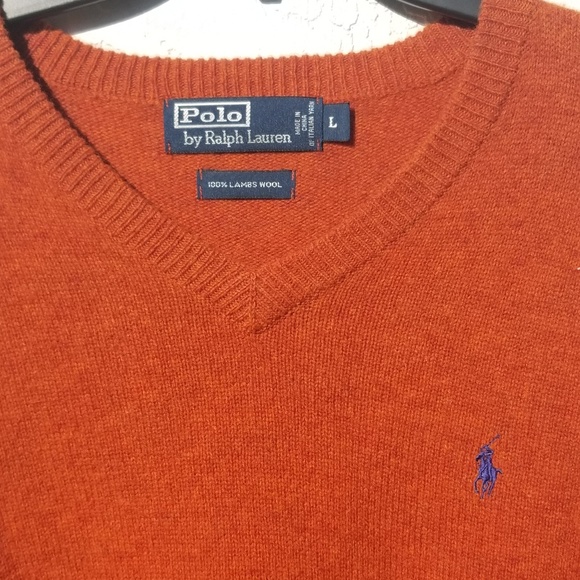 Polo by Ralph Lauren V Neck Sweater - Picture 1 of 3